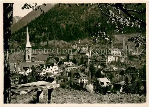AK / Ansichtskarte Chur_GR Hofpartie und Martinsturm Chur_GR