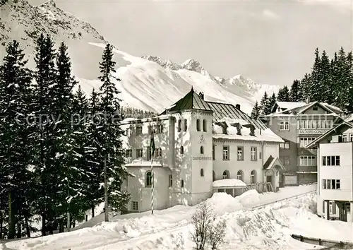 AK / Ansichtskarte Arosa_GR Jugendherberge Arosa_GR