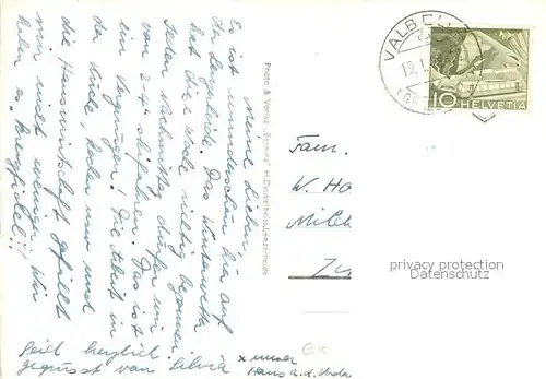 AK / Ansichtskarte Valbella_Lenzerheide Panorama Valbella_Lenzerheide