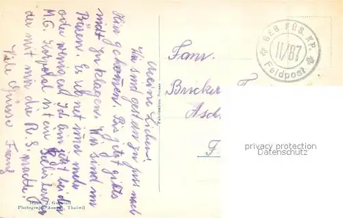 AK / Ansichtskarte Sumiswald Panorama Feldpost Sumiswald