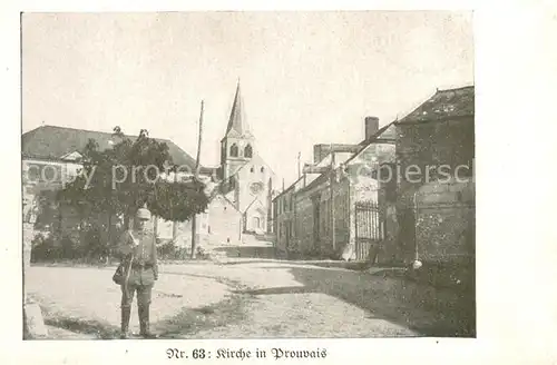AK / Ansichtskarte Prouvais_02 Kirche 