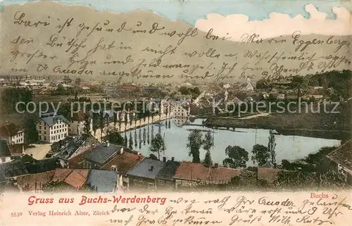 AK / Ansichtskarte Buchs Werdenberg Panorama Buchs Werdenberg