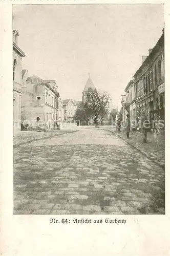 AK / Ansichtskarte Corbeny_02 Strassenpartie 