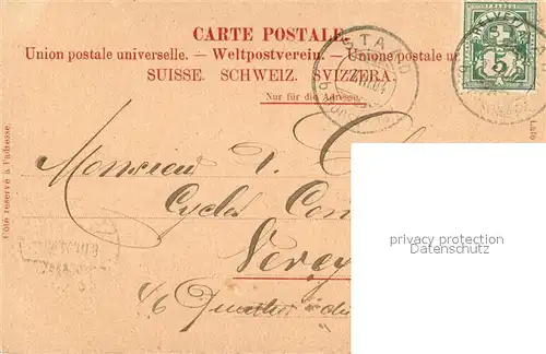 AK / Ansichtskarte Rorschach_SG Ortsansicht 