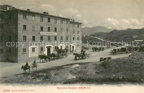 AK / Ansichtskarte Bernina_GR Bernina Hospiz Bernina_GR