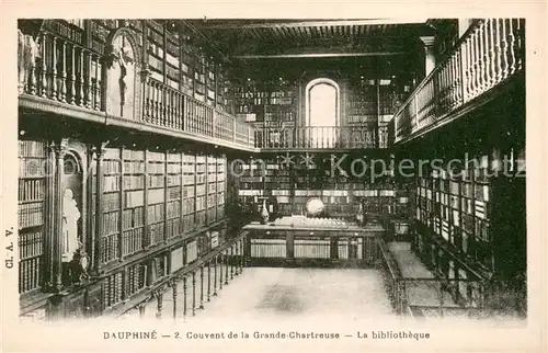 AK / Ansichtskarte Dauphine La Bibliotheque Dauphine