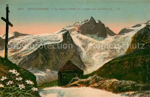 AK / Ansichtskarte Gletscher L.L. Nr. 1852 Le Dauphine 