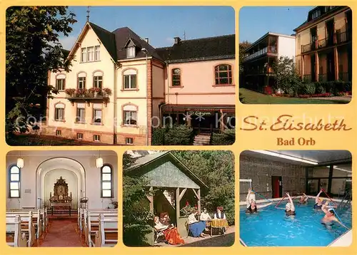 AK / Ansichtskarte Bad_Orb St Elisabeth Hallenbad Park Hauskapelle Bad_Orb