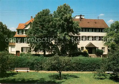 AK / Ansichtskarte Moettlingen Christl Erholungsheim Rettungsarche Moettlingen Moettlingen