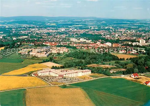 AK / Ansichtskarte Bayreuth Klinikum und Reha Zentrum Roter Huegel Fliegeraufnahme Bayreuth