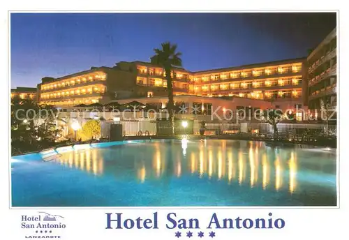 AK / Ansichtskarte Lanzarote_Kanarische Inseln_ES Hotel San Antonio 