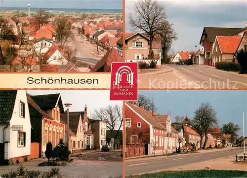 AK / Ansichtskarte Schoenhausen_Elbe Ortsansichten der Fontanestrasse Schoenhausen Elbe