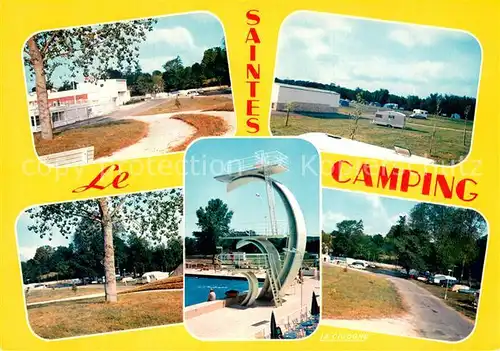 AK / Ansichtskarte Saintes_17 Le Camping Piscine 