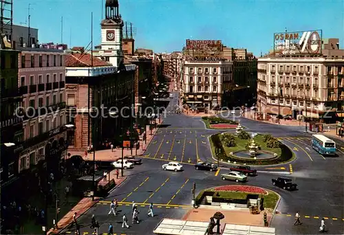 AK / Ansichtskarte Madrid_Spain Puerta del Sol Madrid Spain