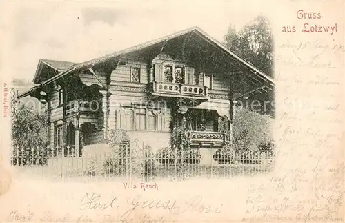 AK / Ansichtskarte Lotzwyl_Lotzwil_BE Villa Rauch 
