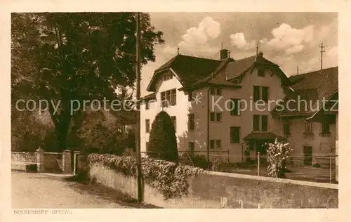 AK / Ansichtskarte Niederbipp_BE Spital 