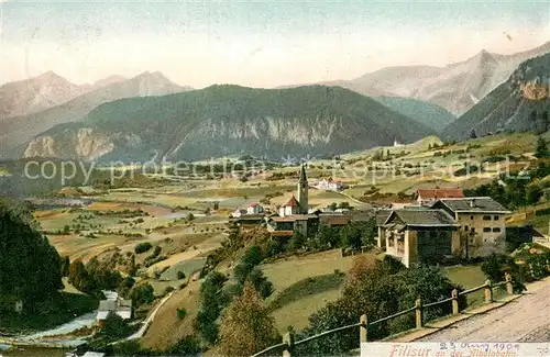 AK / Ansichtskarte Filisur_GR Panorama an der Albulabahn 