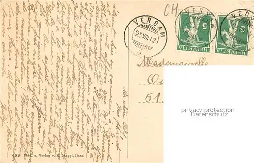 AK / Ansichtskarte Versam mit Heinzenberg Versam