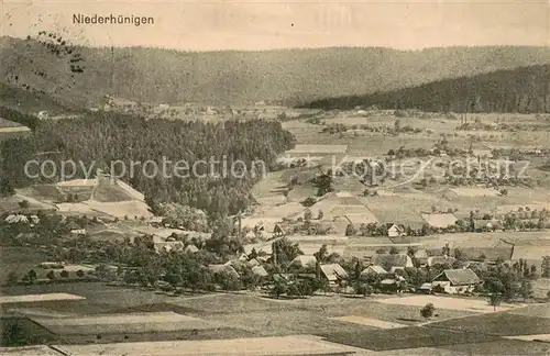 AK / Ansichtskarte Niederhuenigen_BE Panorama 