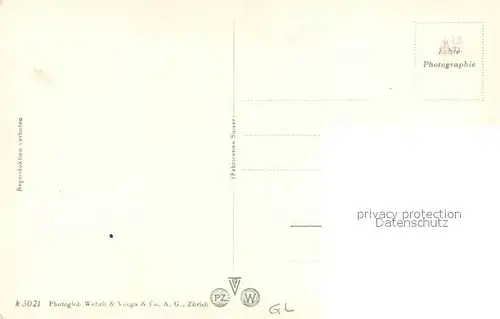 AK / Ansichtskarte Glarus_GL Panorama Glarus_GL