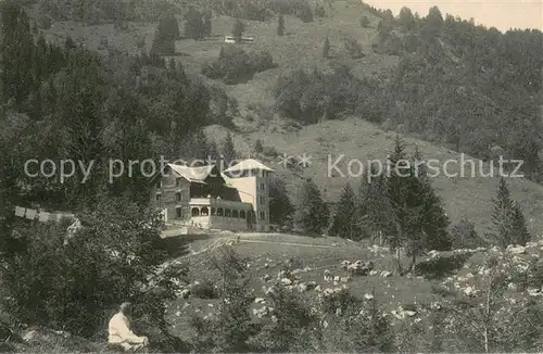 AK / Ansichtskarte Morgenholz_Niederurnen_GL Basler Ferienheim 