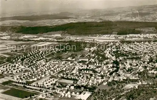 AK / Ansichtskarte Wernau__Neckar Fliegeraufnahme 