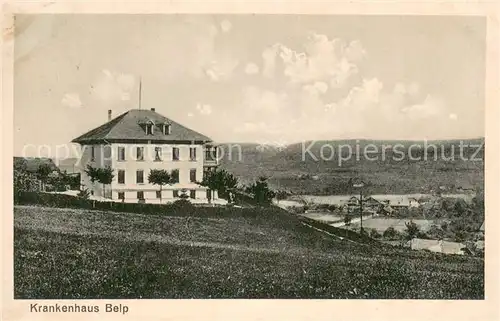 AK / Ansichtskarte Belp_BE Krankenhaus Belp_BE