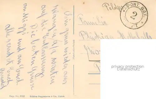 AK / Ansichtskarte Wangen_Aare_BE Stadttor Stadtplatz Feldpost 