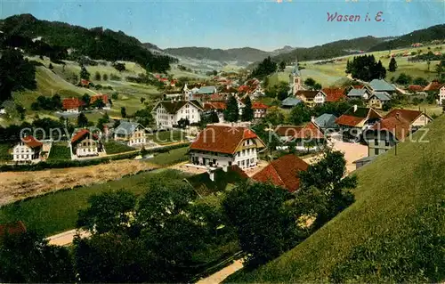 AK / Ansichtskarte Wasen_Emmental_BE Panorama Wasen_Emmental_BE