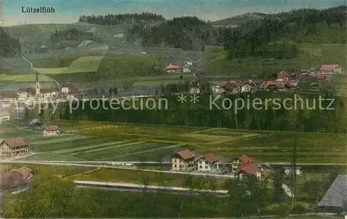 AK / Ansichtskarte Luetzelflueh Goldbach_BE Panorama 