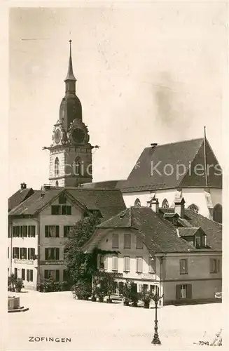 AK / Ansichtskarte Zofingen_AG Kirche  