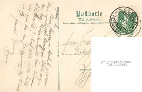 AK / Ansichtskarte Arlesheim_BL Domplatz 