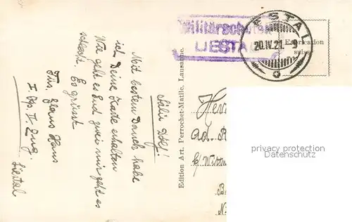 AK / Ansichtskarte Liestal_BL Kaserne 