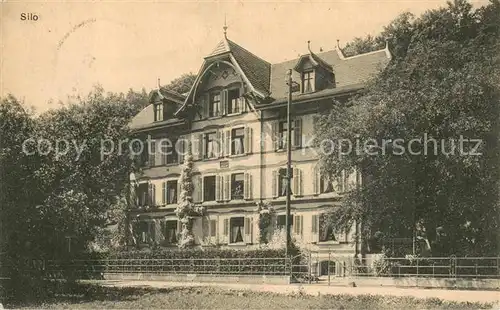 AK / Ansichtskarte Silo_Raemismuehle_ZH Villa 