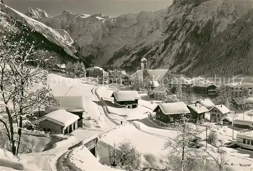 AK / Ansichtskarte Engelberg__OW Winterpanorama mit Spannoerter 