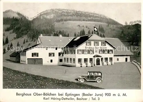 AK / Ansichtskarte Eptingen_BL Berghaus Ober Boelchen 