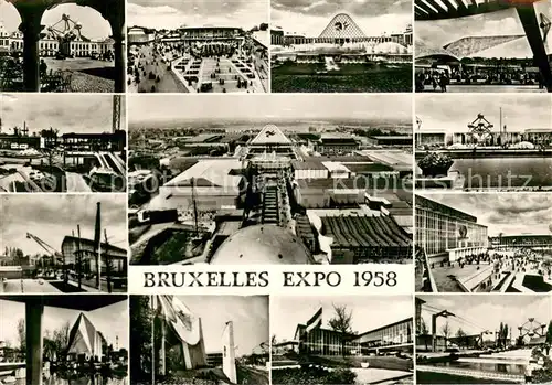 AK / Ansichtskarte Exposition_Universelle_Bruxelles_1958 Bruxelles Expo 1958 