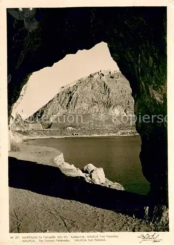 AK / Ansichtskarte Nauplia_Nauplion Fortress Palamedes Nauplia Nauplion