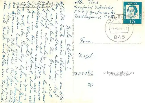 AK / Ansichtskarte Grafenwoehr Water Tower and Commanders House Truppenuebungsplatz Grafenwoehr