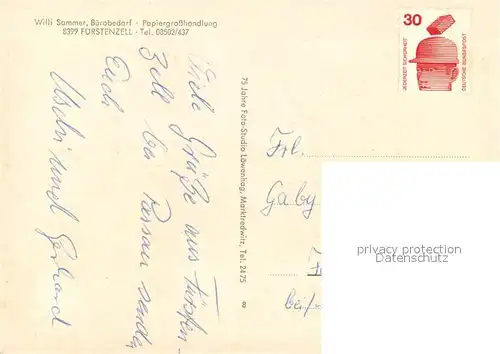 AK / Ansichtskarte Fuerstenzell Rotthaler Dom Maedcheninternat St. Maria Flugplatz Schwefelmoorbad Pilzweg Fuerstenzell