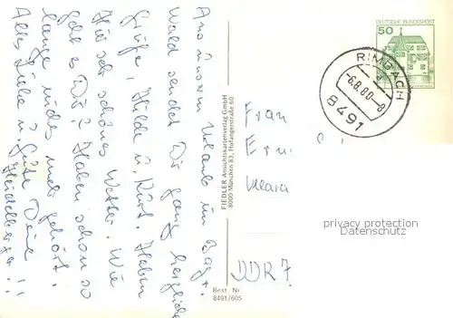 AK / Ansichtskarte Rimbach_Bayrischer_Wald Lift Hohenbogen Gipfelkreuz Ortsmotiv Forsthaus Panorama Poesie Rimbach_Bayrischer_Wald