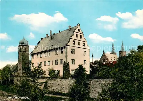 AK / Ansichtskarte Gerolzhofen Ehemaliges Echtersches Schloss Gerolzhofen