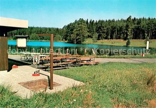 AK / Ansichtskarte Moosbach_Vohenstrauss Naturbad Sperlweiher Oberpfaelzer Wald Moosbach_Vohenstrauss