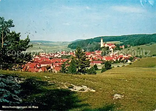 AK / Ansichtskarte Moenchsdeggingen Panorama Moenchsdeggingen