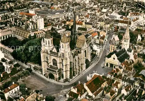 AK / Ansichtskarte Dijon_21 Fliegeraufnahme Cathedrale St Benigne 