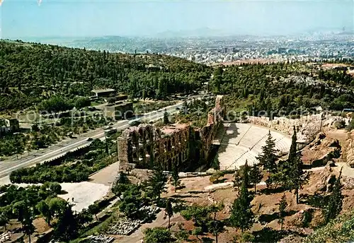 AK / Ansichtskarte Athen_Griechenland Das Odeon d. Herodes Atticus Athen_Griechenland