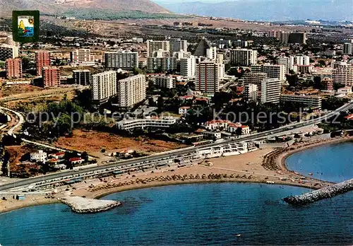 AK / Ansichtskarte Torremolinos_ES Fliegeraufnahme Strand 