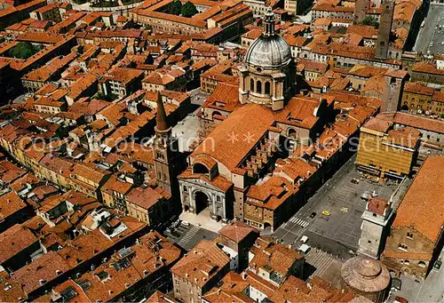 AK / Ansichtskarte Mantova_IT Fliegeraufnahme Basilika von S. Andrea 