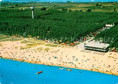 AK / Ansichtskarte Cavallino_Venezia Fliegeraufnahme Camping NSU Lido Strand Cavallino Venezia