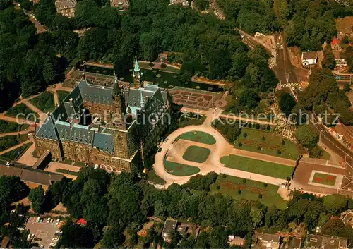 AK / Ansichtskarte Den_Haag Fliegeraufnahme Friedenspalast Den_Haag
